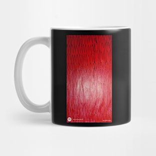 Black phase Red Mug